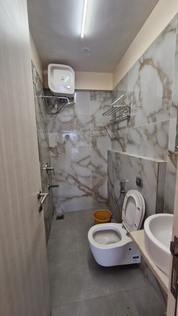 Bathroom in 2 BHK Apartment at Concrete Sai Samast, Chembur – for Rent