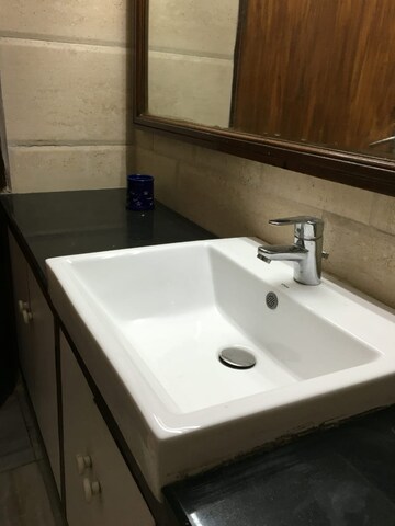 Bathroom in 3 BHK Builder Floor at Green Park – for Rent