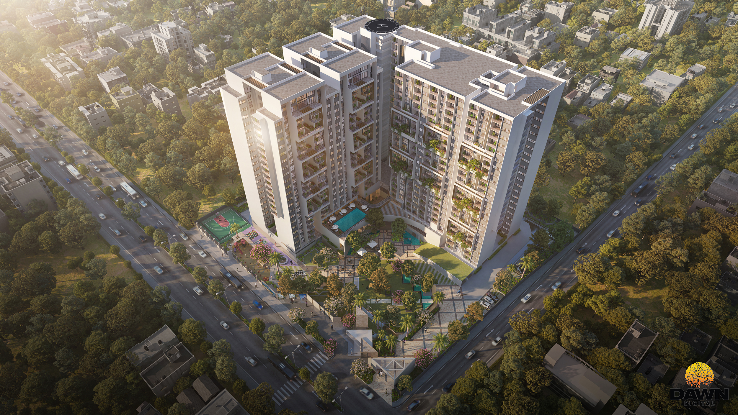 3 BHK Apartment For Sale in The Ivory Terraces