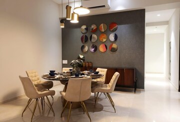 Living Room in 4 BHK Apartment at Indiabulls Blu, Worli – for Rent