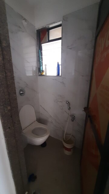 Bathroom in 1 BHK Apartment at Shivom Galaxy, Kalyan East – for Rent