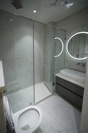 Bathroom in 4 BHK Builder Floor at Sector 57 – for Sale