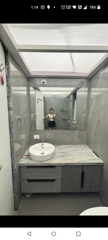 Bathroom in 2.5 BHK Apartment at Pride Platinum, Baner – for Rent
