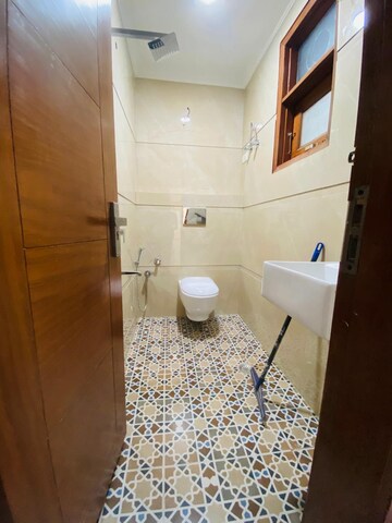 Bathroom in 2 BHK Builder Floor at Neb Sarai – for Rent