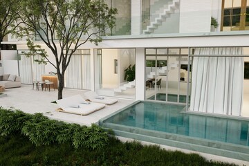 Balcony in 4 BHK Villa at Parra – for Sale