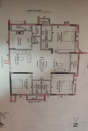 3 BHK Apartment For Sale in Ramky Towers, Gachibowli