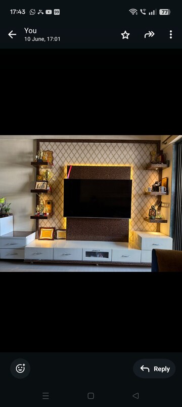Furnished Amenities in 2 BHK Apartment at Mangaldeep CHS Nandivali Panchanand, Nandivali Panchanand – for Rent