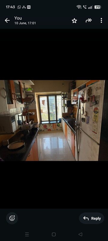 Kitchen in 2 BHK Apartment at Mangaldeep CHS Nandivali Panchanand, Nandivali Panchanand – for Rent