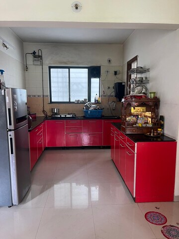 Kitchen in 1 BHK Apartment at Nityanand Baug, Chembur – for Rent