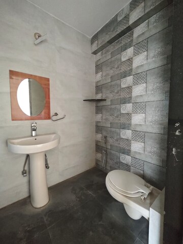 Bathroom in 3 BHK Apartment at Safal Heights, Chembur – for Rent
