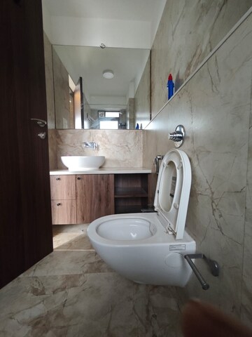 Bathroom in 3 BHK Apartment at SKG Mumbadevi, Chembur – for Rent
