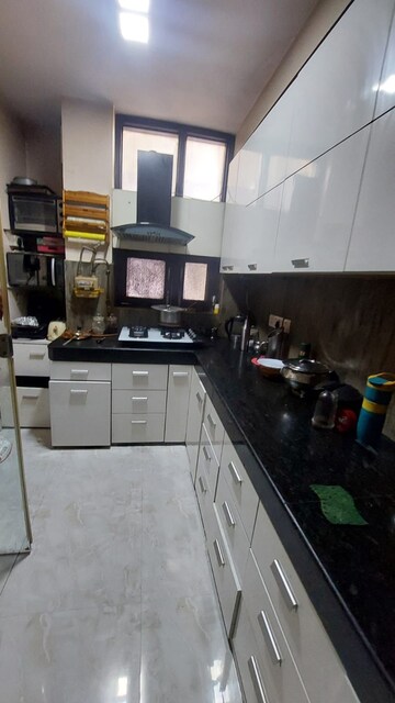 Kitchen in 3 BHK Builder Floor at Ram Vihar – for Rent