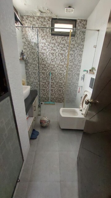 Bathroom in 3 BHK Builder Floor at Ram Vihar – for Rent