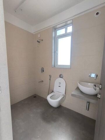 Bathroom in 1 BHK Apartment at Ajmera Boulevard, Malad West – for Rent