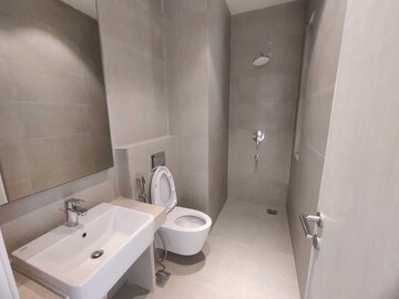 Bathroom in 3 BHK Apartment at Indiabulls Sky Forest, Lower Parel – for Rent