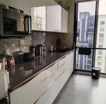 Kitchen in 3 BHK Apartment at Kandivali West – for Rent