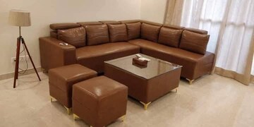 Living Room in 2 BHK Apartment at Saket – for Rent