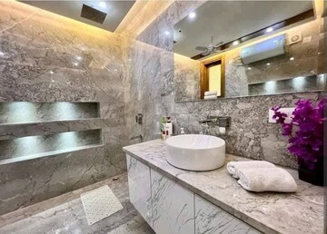 Attached Bathroom in 2 BHK Apartment at Saket – for Rent