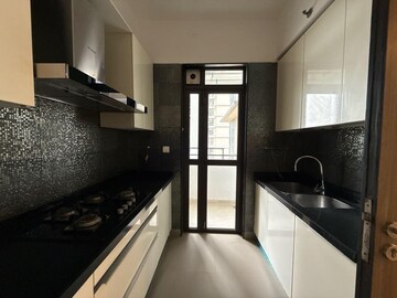 Kitchen in 3 BHK Apartment at Lodha The Park, Worli – for Rent