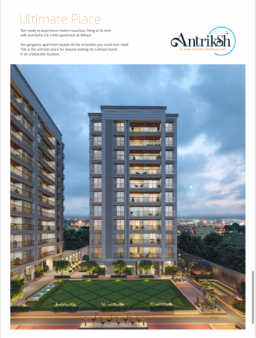 3 BHK Apartment For Sale in Althan