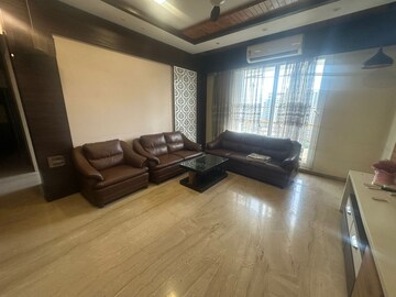 Living Room in 3 BHK Apartment at Bella Apartment, Owale – for Rent