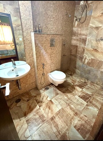 Bathroom in 3 BHK Builder Floor at Koramangala – for Rent