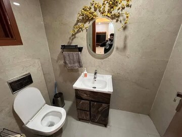 Bathroom in 2 BHK Apartment at Saket – for Rent