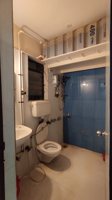 Bathroom in 2 BHK Apartment at Raunak City Phase 2, Kalyan West – for Rent