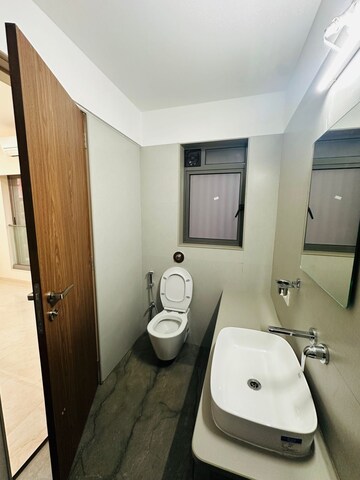 Bathroom in 3 BHK Apartment at Shree Krishna Navageeta, Chembur – for Rent