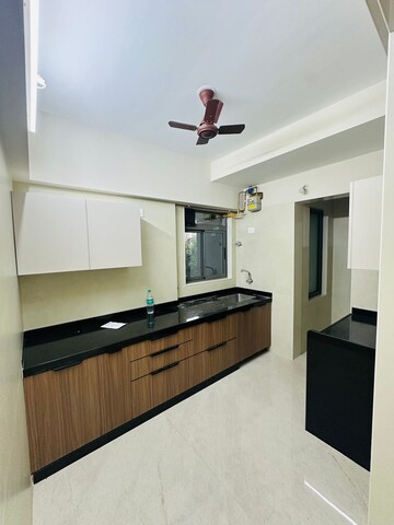 Kitchen in 3 BHK Apartment at Shree Krishna Navageeta, Chembur – for Rent