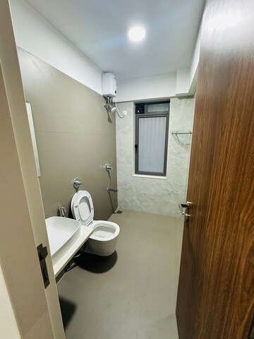 Bathroom in 3 BHK Apartment at Shree Krishna Navageeta, Chembur – for Rent