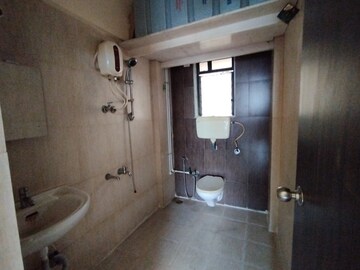 Bathroom in 2 BHK Apartment at Raunak City Phase 2, Kalyan West – for Rent