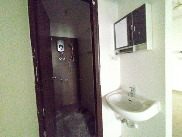 Bathroom in 1 BHK Apartment at Raunak City Phase 3, Kalyan West – for Rent