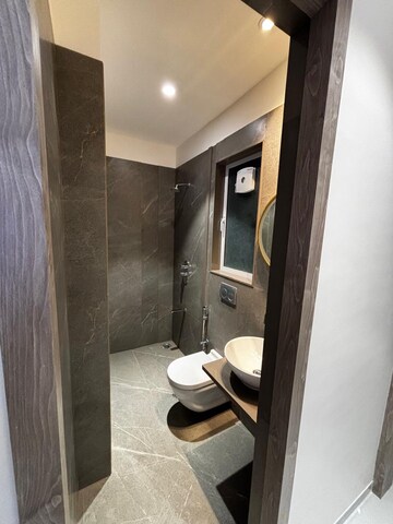 Bathroom in 2 BHK Apartment at Kabra Garnet, Malad West – for Sale