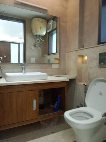 Bathroom in 4 BHK Penthouse at New Friends Colony – for Rent