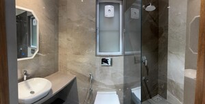 Bathroom in 3 BHK Apartment at Kabra Garnet, Malad West – for Sale