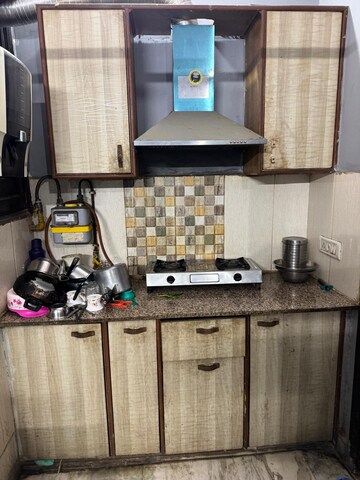 Kitchen in 2 BHK Builder Floor at Sai Enclave Niti Khand, Niti Khand – for Rent