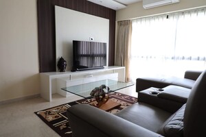 Living Room in 3 BHK Apartment at Sheth Vasant Oasis, Andheri East – for Rent