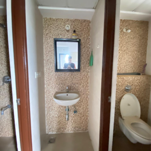 Bathroom in 1 BHK Apartment at Lodha Palava City Lakeshore Greens, Hedutane – for Sale
