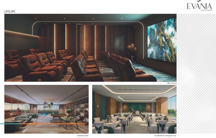 Gym, avr-evania 3.5 Bedroom 3315 Sq.Ft. Apartment In Kokapet Hyderabad 8808973