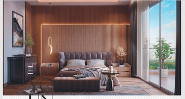 Living Room in 3.5 BHK Apartment at AVR Evania, Kokapet – for Sale