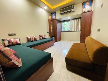 Living Room in 3 BHK Apartment at Mithakhali – for Rent