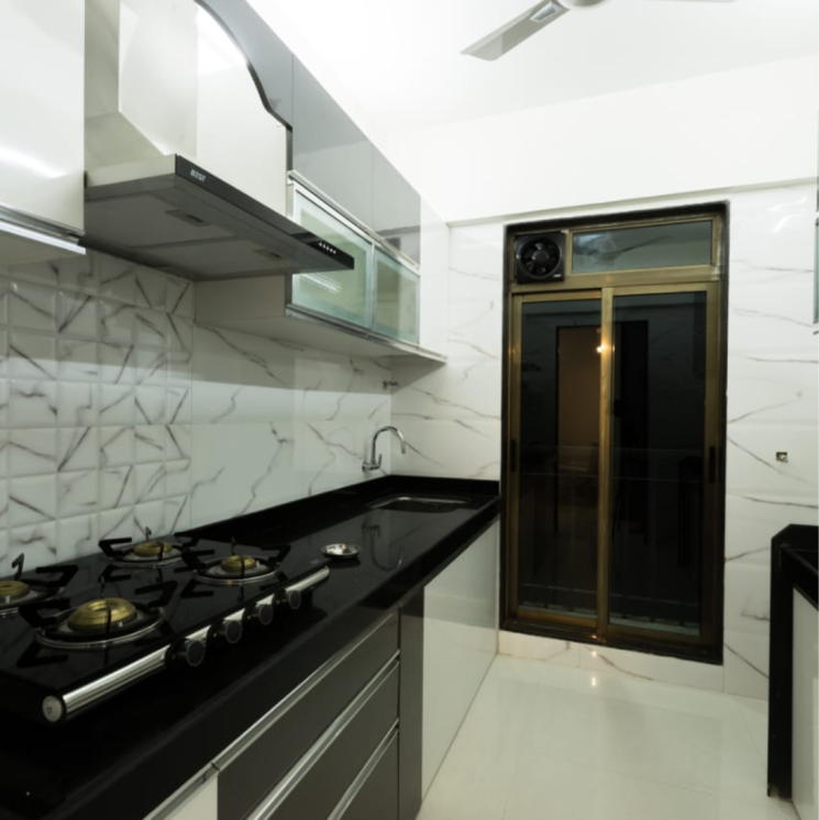Kitchen, satyam-majestic 2 Bedroom 1255 Sq.Ft. Apartment In Ulwe Sector 18 Navi Mumbai 8809003