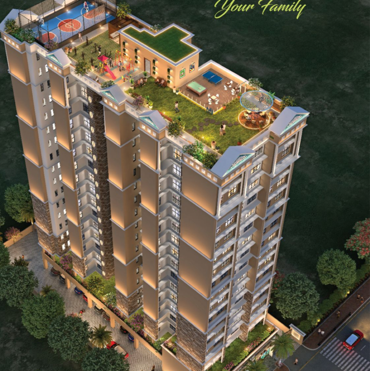 Master Plan, satyam-majestic 2 Bedroom 1255 Sq.Ft. Apartment In Ulwe Sector 18 Navi Mumbai 8809003