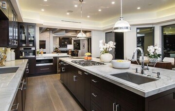 Kitchen in 4 BHK Builder Floor at Spazedge, Sector 47 – for Rent