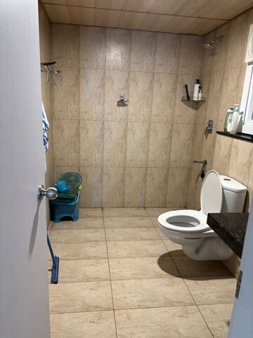 Bathroom in 2 BHK Apartment at Prestige High Fields, Gachibowli – for Rent