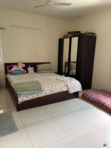 Bedroom in 2 BHK Apartment at Prestige High Fields, Gachibowli – for Rent
