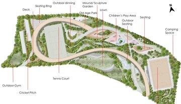 Master Plan in 3 BHK Apartment at IRA Moon Glade, Narsingi – for Sale