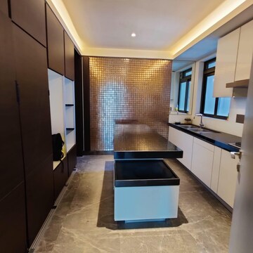 Kitchen in 3 BHK Apartment at Lodha Trump Tower, Worli – for Rent