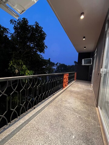 Balcony in 4 BHK Builder Floor at Saket – for Rent